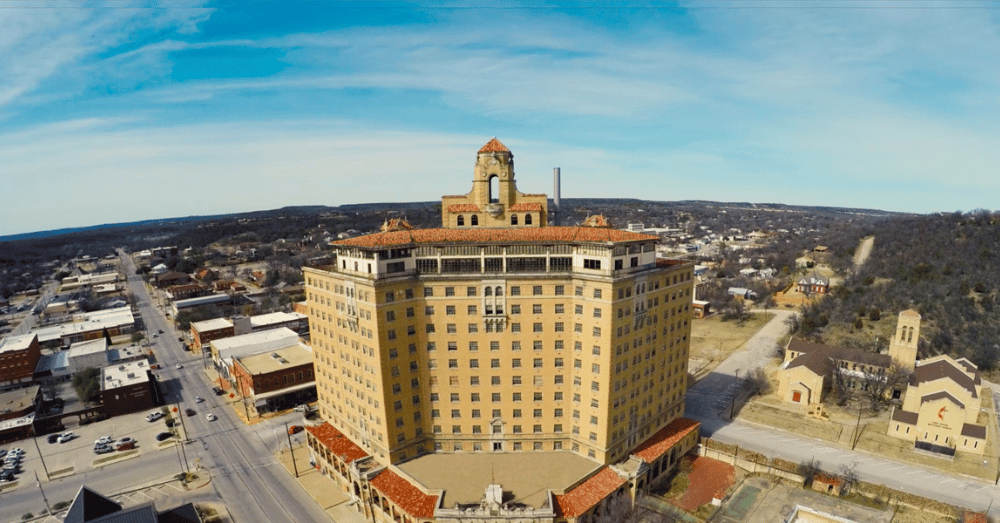 Ghostly Legends and Unexplained Mysteries_ Paranormal Hotspots in Texas - Baker Hotel in Mineral Wells