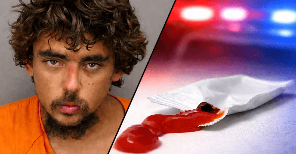 Florida man ketchup packet